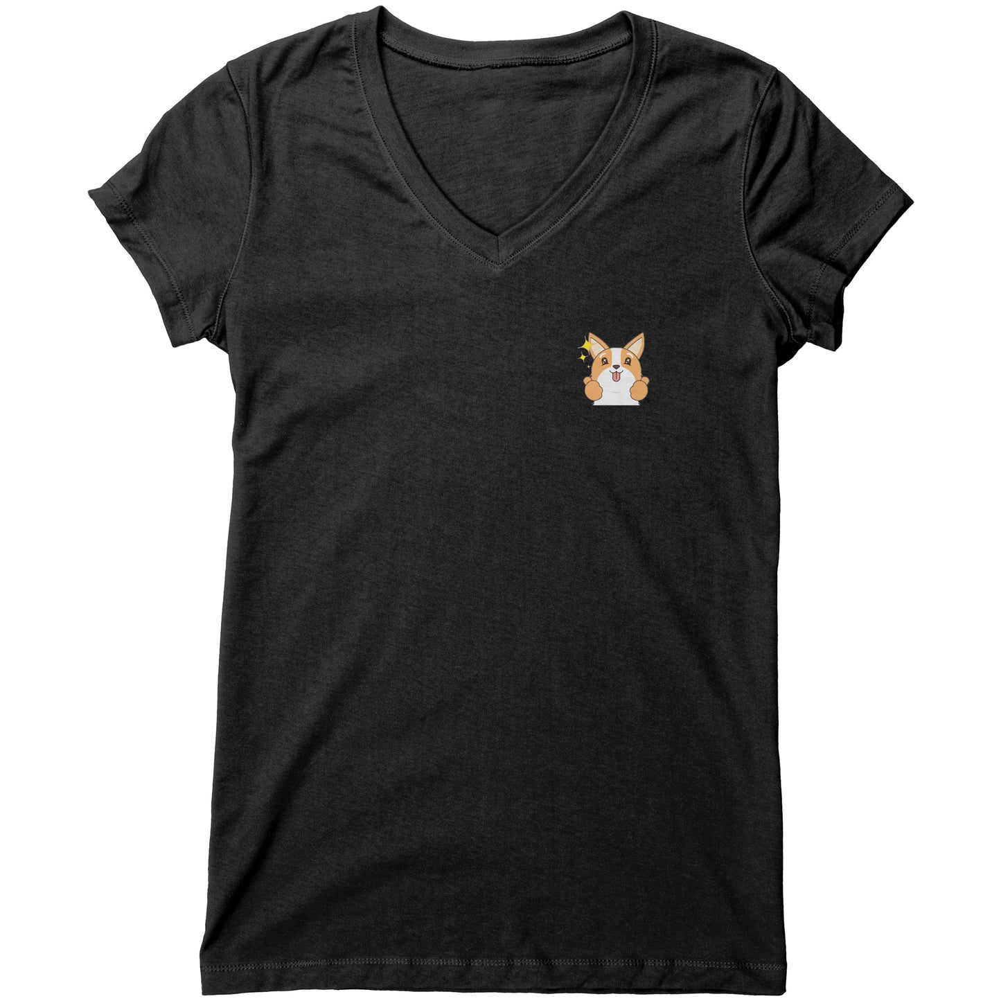 Corgi Mom V Neck