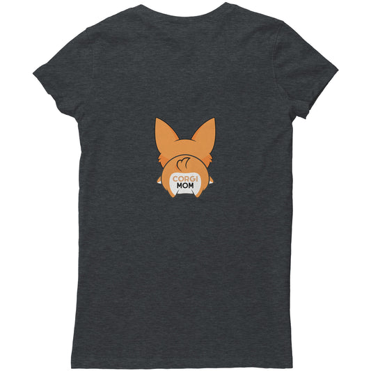 Corgi Mom V Neck