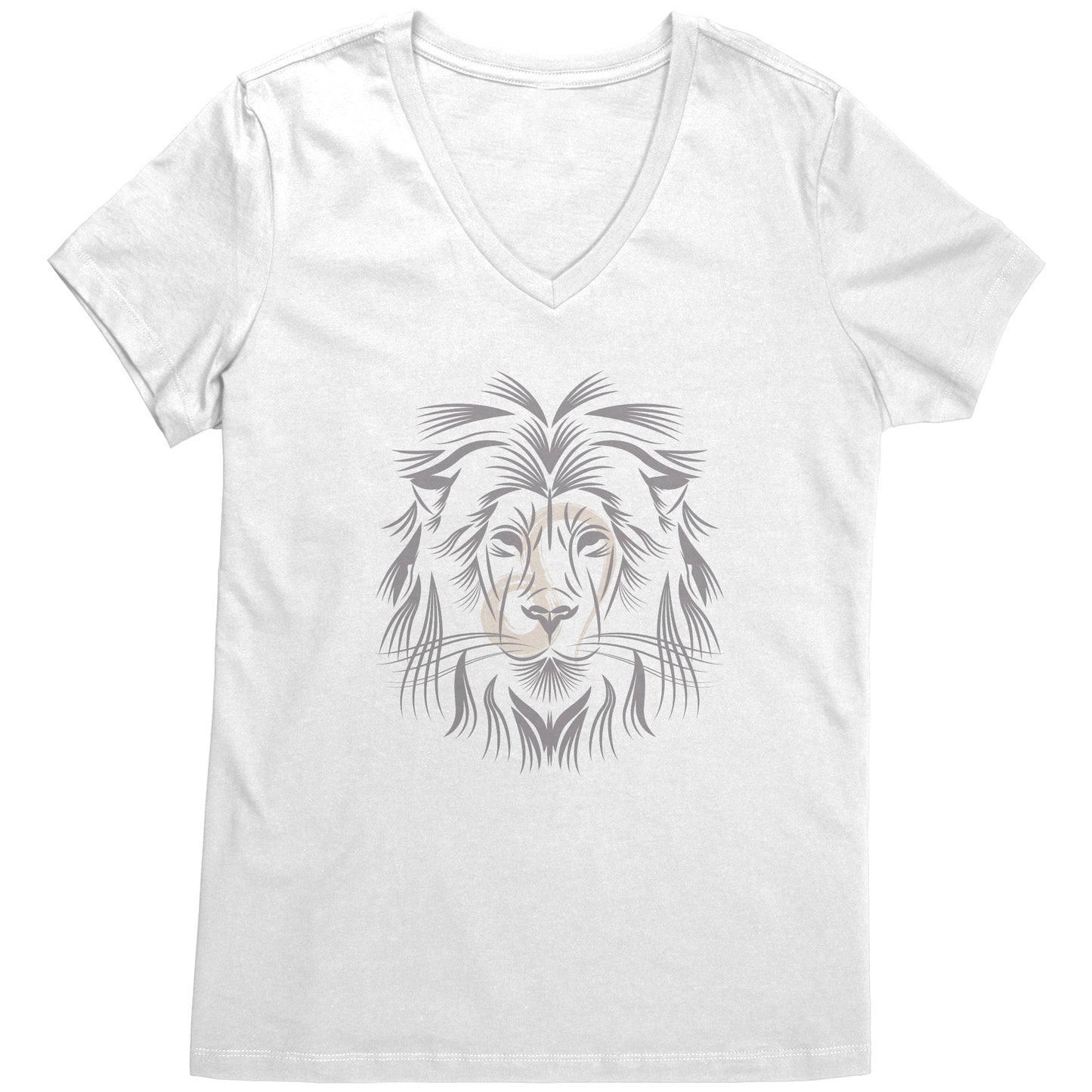 Leo Lion Vibe Women's V Neck