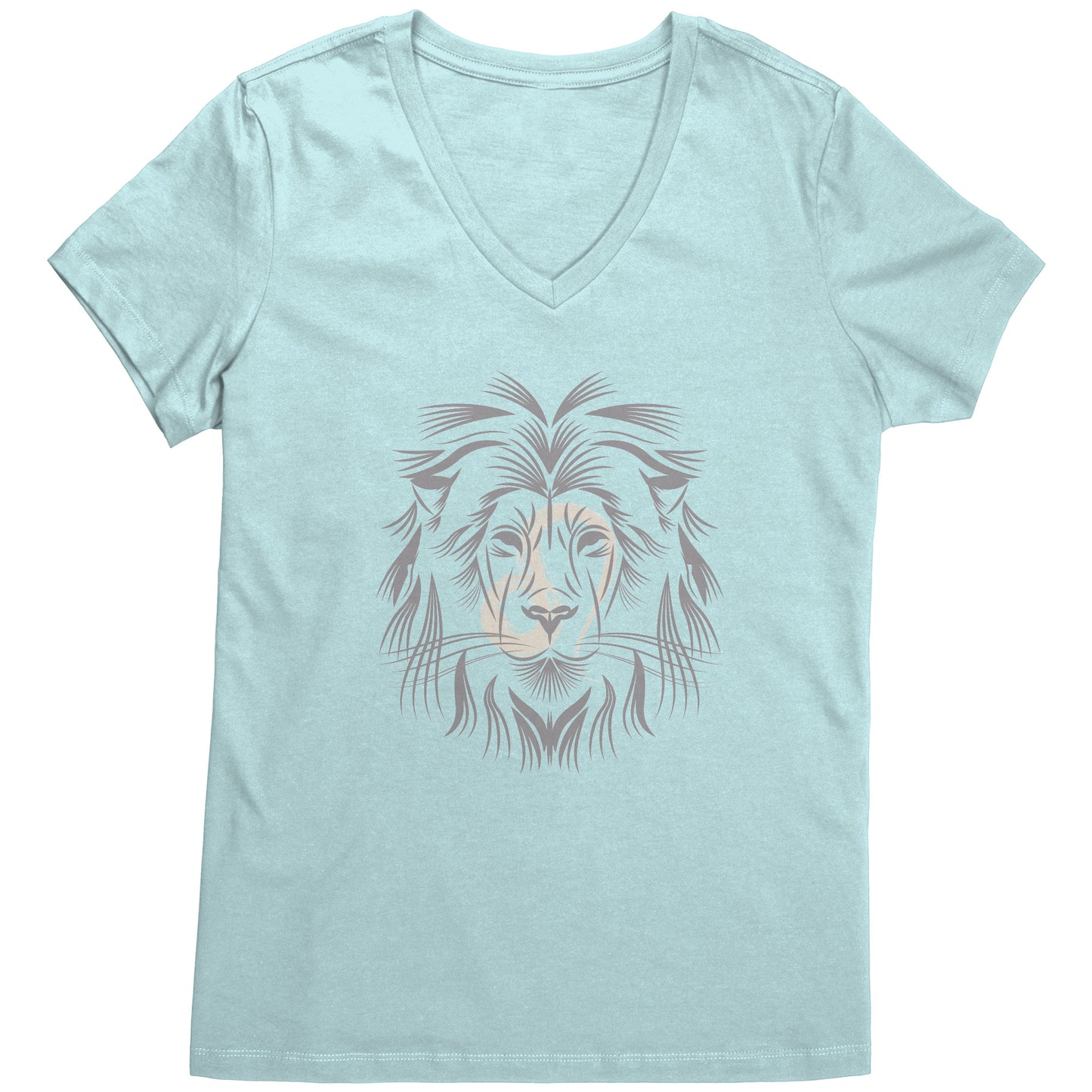 Leo Lion Vibe Women's V Neck